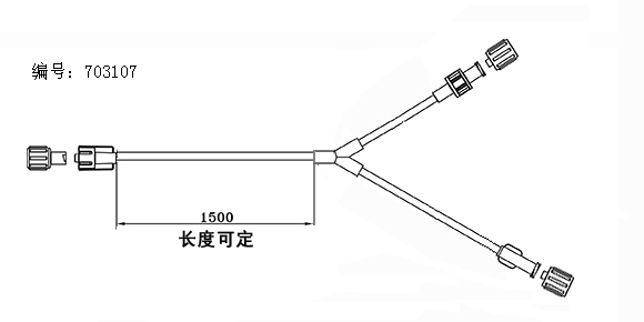 多路連接管703107